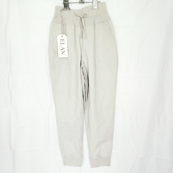 ELAN LINEN JOGGER - NATURAL - S - Picture 2 of 8